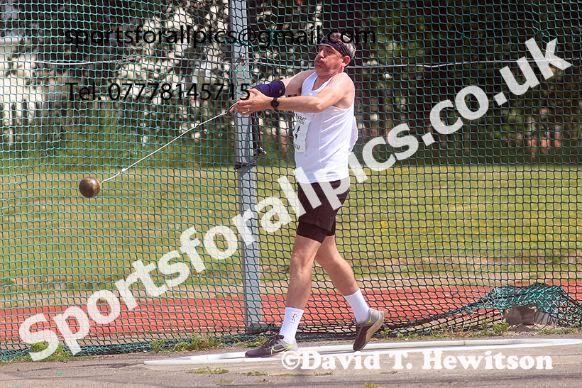Hammer, 2025 NEMAA Track and Field, Monkton. Photo: David T. Hewitson/Sports for All Pics